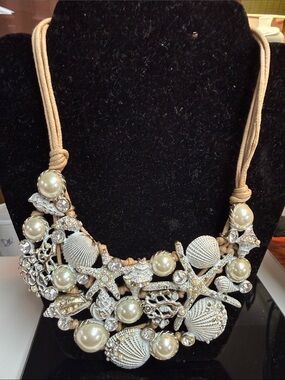 St. Thomas Seashell Bib Statement
Necklace